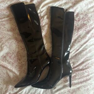 MICHAEL KORS black heeled boots